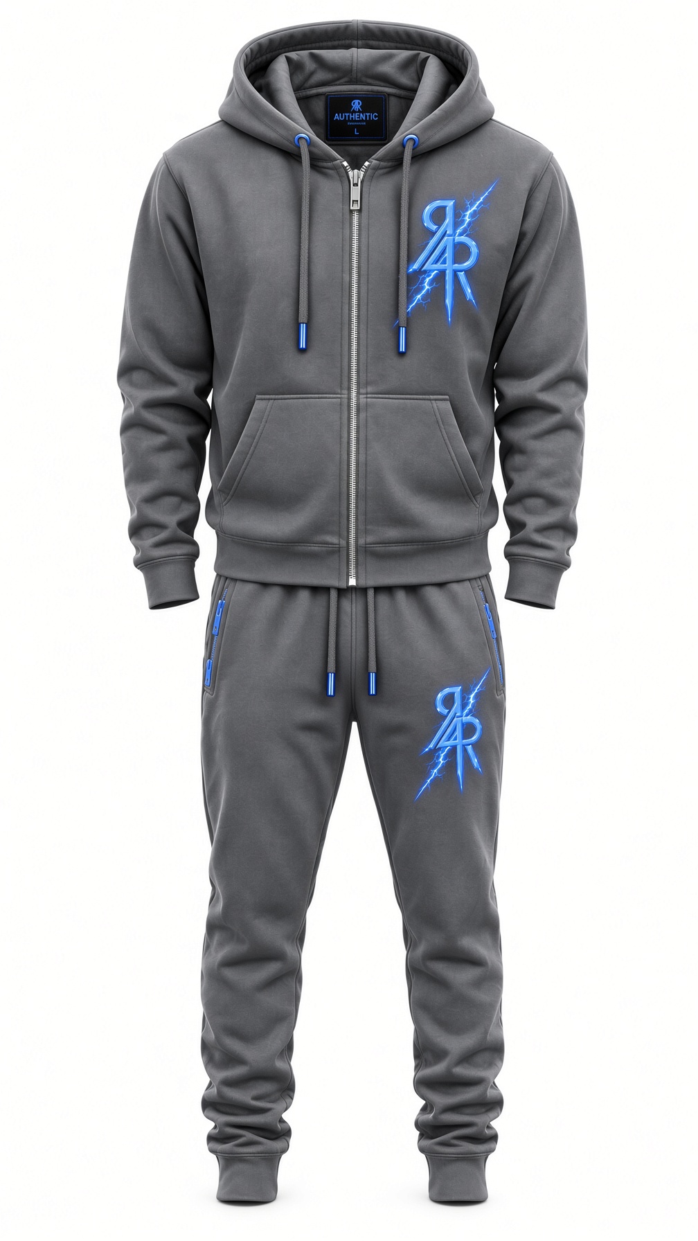 Gray / Blue