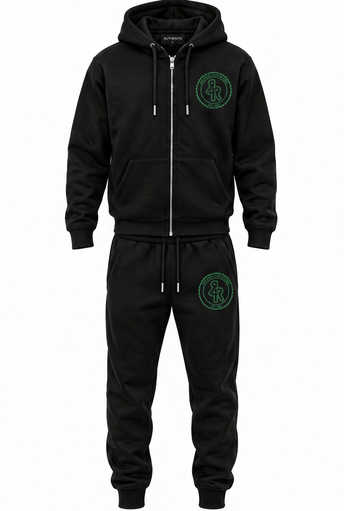 Black / Green